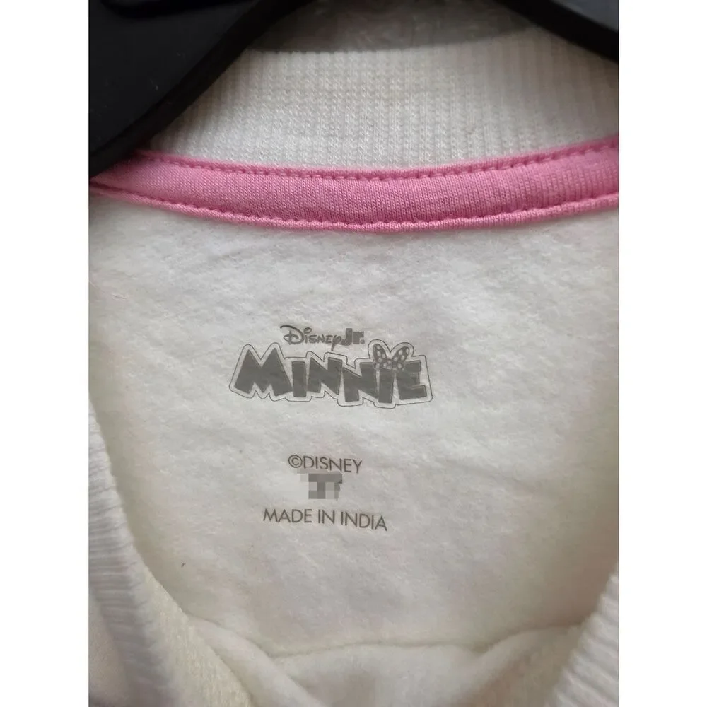 Nwt Disney Minnie & Friends Toddler Girls Disco Graphic Sweatshirt